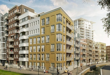 Nieuwbouw Blok 16 en 17 Holland Park te Diemen